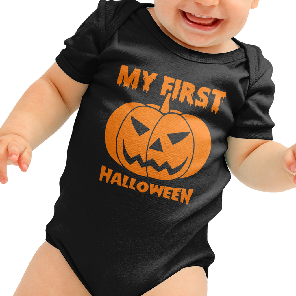 My First Halloween Baby grow – Purple 