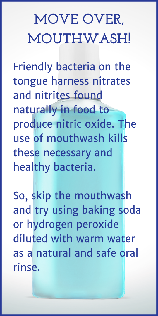 Mouthwash and health bacteria