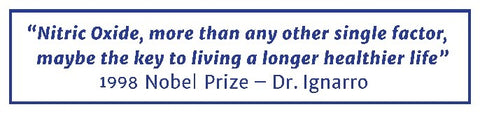Nitric oxide quote - Dr Ignarro 