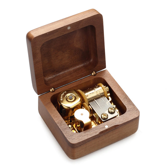 Cuzit Isabella's Lullaby Music Theme from Anime The Promised Neverland Music  Box TPN Fans Tiny Hand Crank Musical Box, Red: Musical Boxes & Figurines