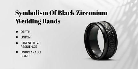 Black mens rings