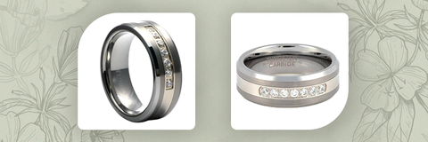 Diamant-Inlay-Ring