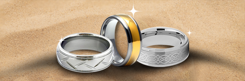 Tungsten carbide rings