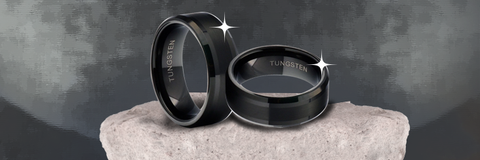 anillos de tungsteno para hombres