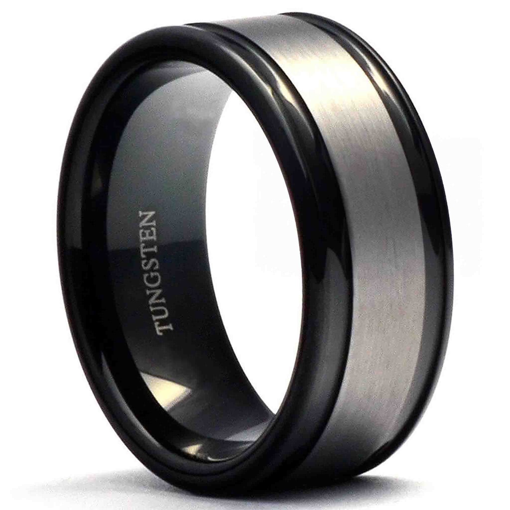 Tungsten wedding bands near on sale me