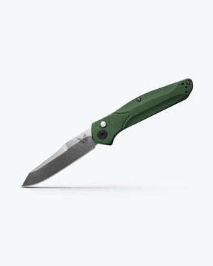 BENCHMADE- Auto Osborne Knife in Green Aluminum - Luka Life + Style
