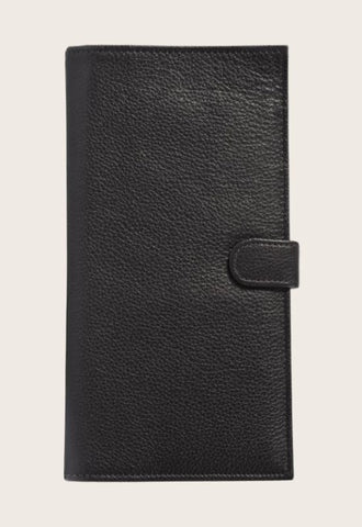 Black Leather Travel Wallet Ireland 