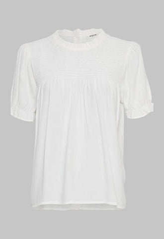 MSCH white short-sleeved top