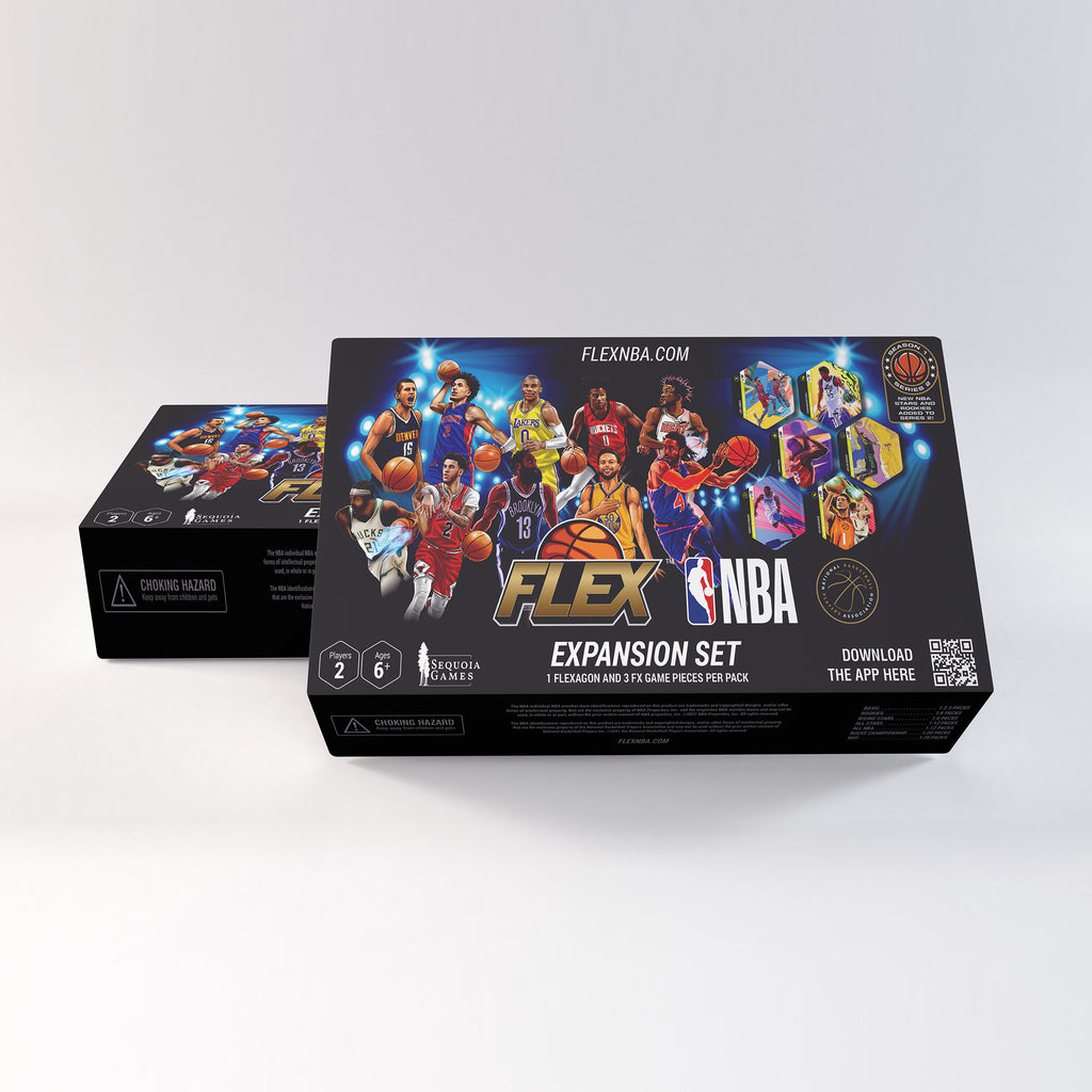 Sequoia Games NBA Series 2 Flex Sports Game | Deluxe 2 Player Starter Set