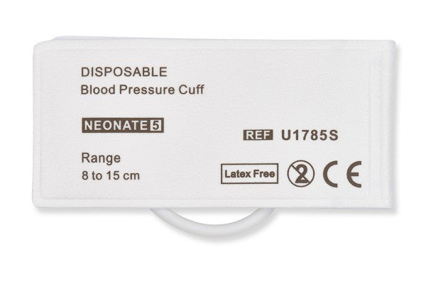 Neonatal Soft Disposable Blood Pressure Cuff - SunTech Medical