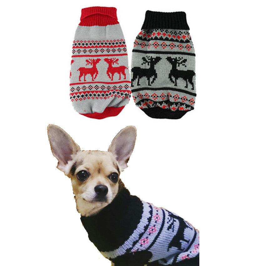 small dog christmas sweater