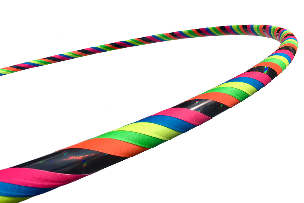 rainbow hula hoop