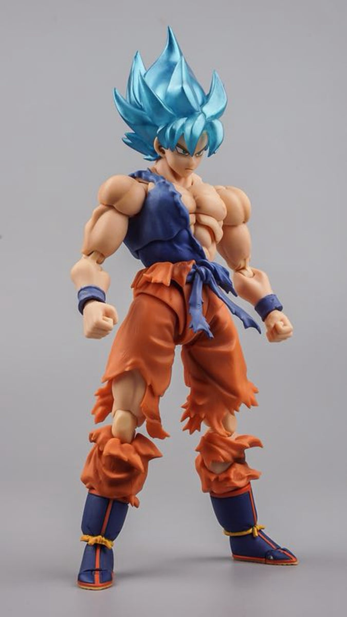 SSJ Blue Goku VegetaAction Figure Toys high quality – Dragon Ball Z