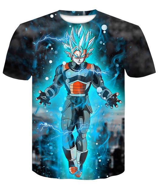 Dragon Ball Z Goku Blue T Shirt Dragon Ball Z Merchandise