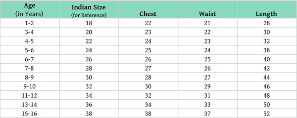 Size Chart – SUSPEX