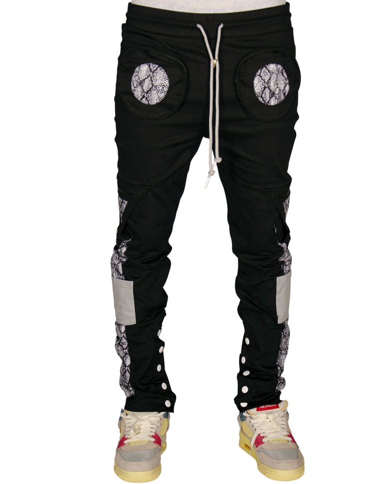 Snakes & Shapes Cargo Joggers Pants | The Hideout Clothing | Reviews on ...