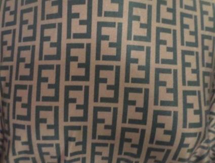 fendi spandex fabric