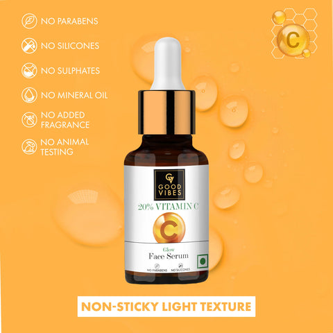 Good Vibes 20% Vitamin C Glow Face Serum