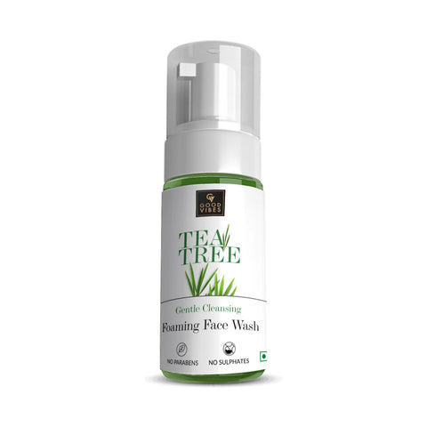 Good Vibes Tea Tree Foaming Face Wash