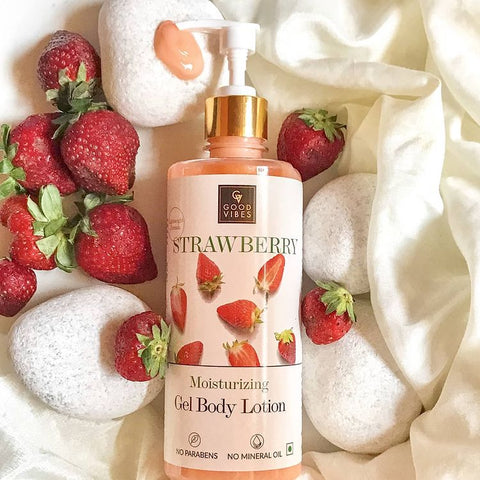 Good Vibes Strawberry Moisturising Ultralight Gel Body Lotion