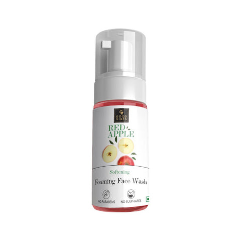 Good Vibes Softening Foaming Face Wash - Red Apple