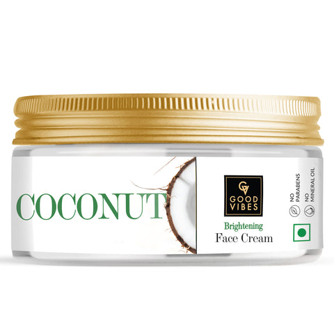 Good Vibes Brightening Face Cream - Coconut