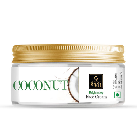 Good Vibes Brightening Face Cream - Coconut