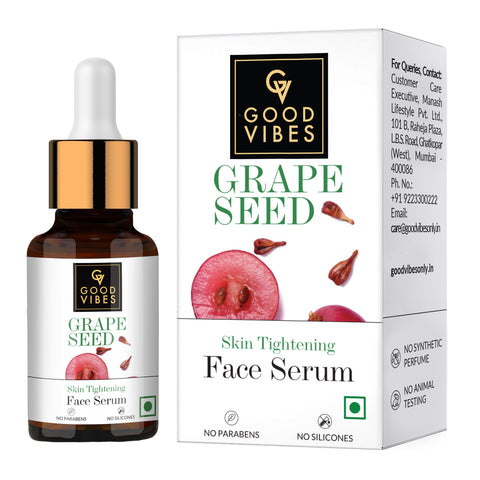 Good Vibes Grape Seed Skin Tightening Face Serum