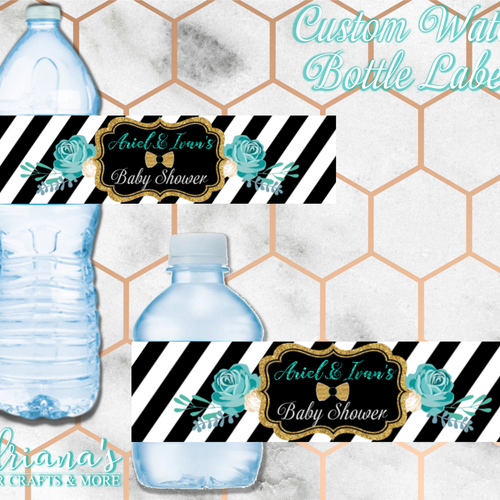 printable water bottle labels adriana s paper crafts