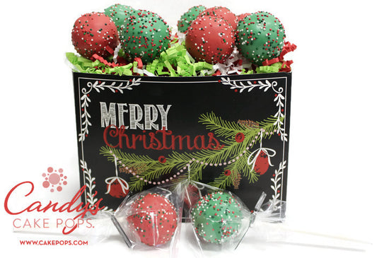 CAKEPOPS SORVETINHO  ESPECIAL DE NATAL 