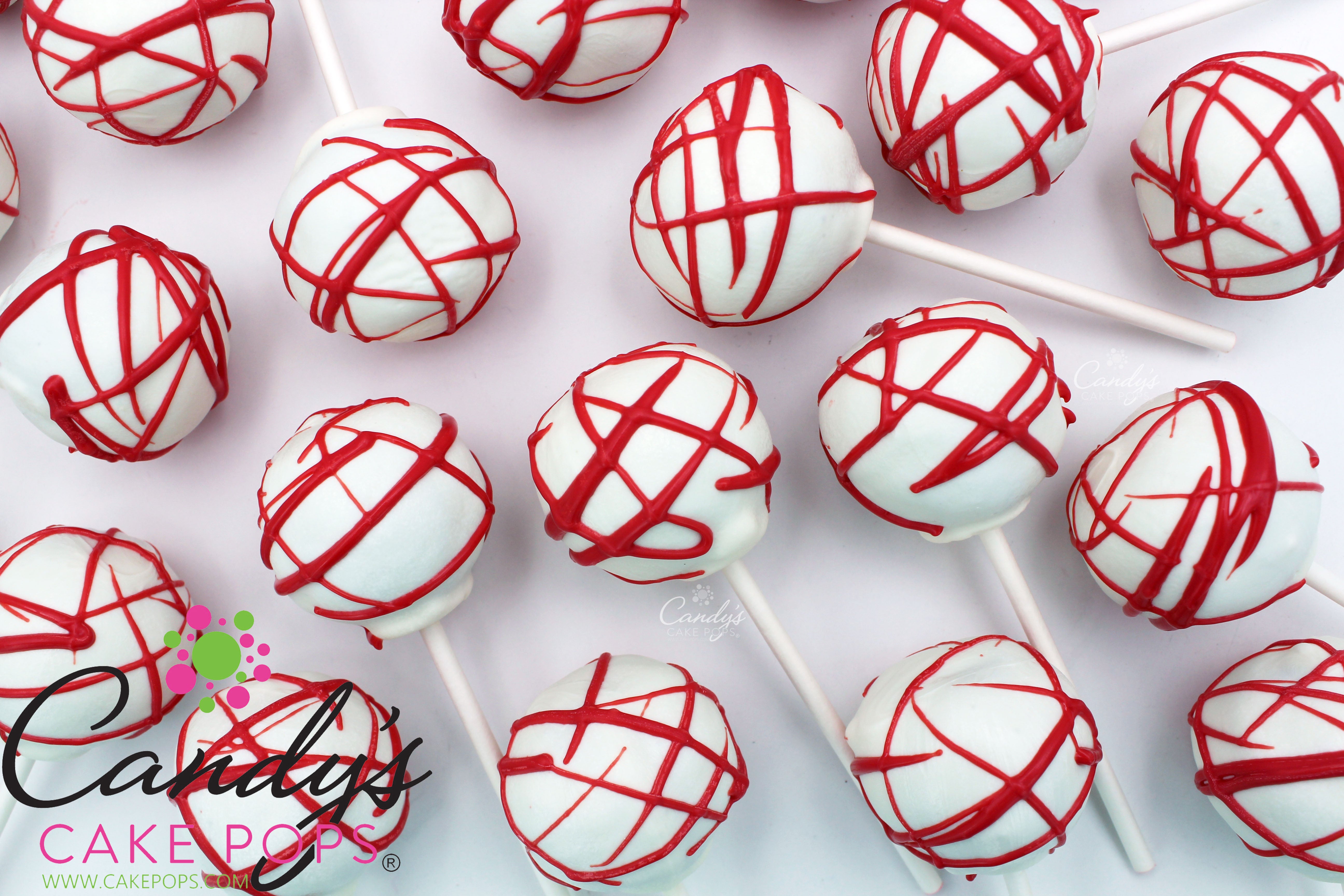 Wholesale / Bulk Simple Design Cake Pops *ONE OUTSIDE COATING COLOR ONLY  WITH SPRINKLE COLOR CHOICE*