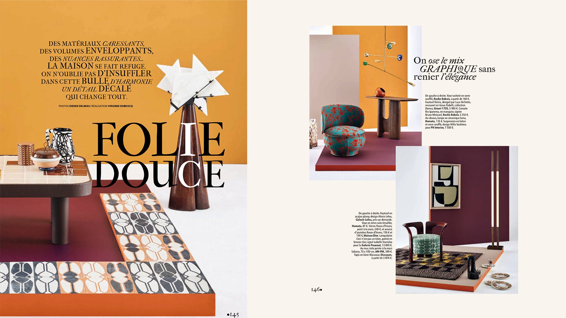 dossier déco magazine madame figaro sélection produit nova home design