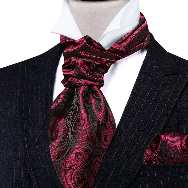 Burgundy Necktie – BarryWang