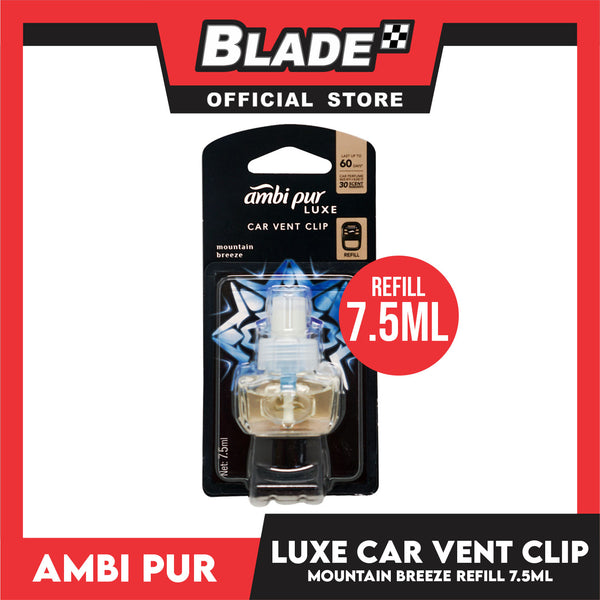 Ambi Pur Car Air Freshener Premium Clip (Aqua) 7.5ml. –