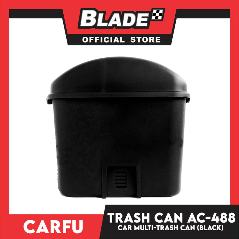 Carfu AC-488 Car Multi-Trash Can (Black)