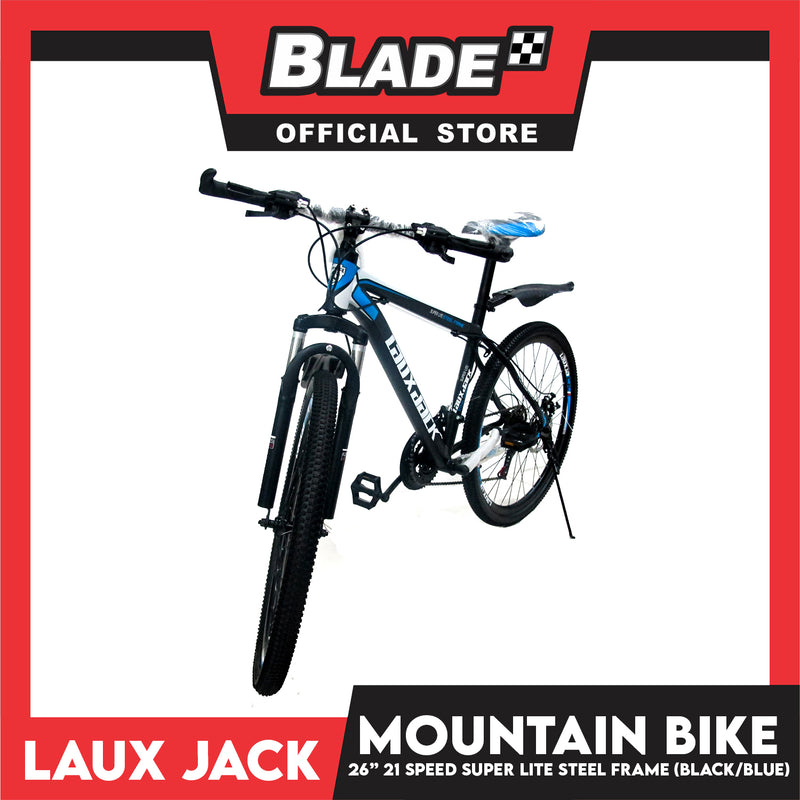 blue mountain bike