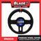 Sparco Steering Wheel Cover SPS104BKGR (Black/Grey) for Toyota, Mitsubishi, Honda, Hyundai, Ford, Nissan, Suzuki, Isuzu, Kia, MG and more