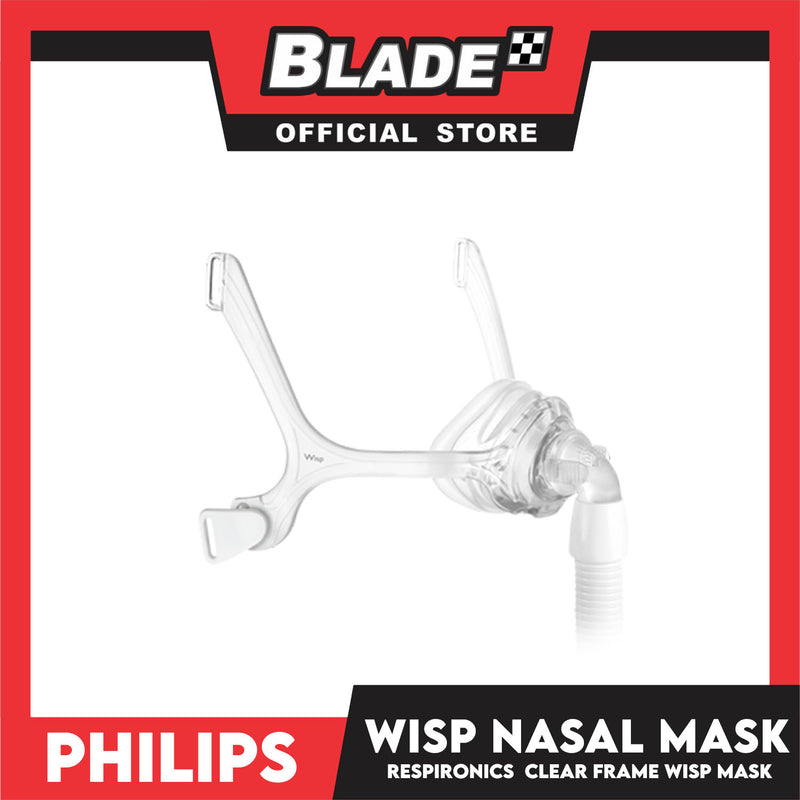 Philips Respironics Wisp Nasal Mask Clear Frame With Magnetic Clips Bladeph 6107