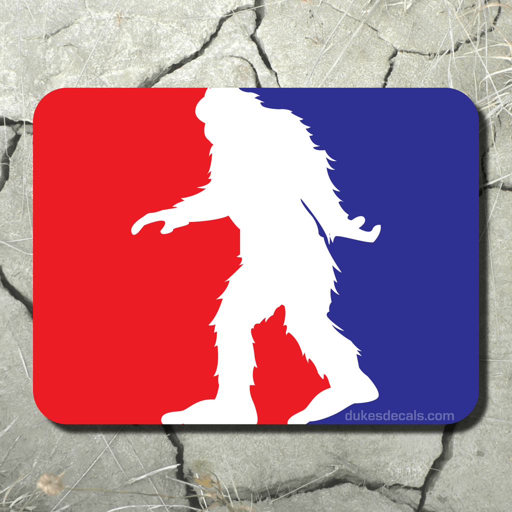 Major League Bigfoot Vinyl Decal Bigfoot Decal Bigfoot Sticker Sas