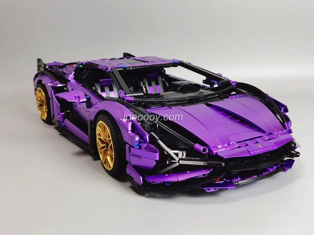 3955PCS Chrome Purple Lamborghini Sian – Joy Bricks