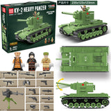 Technic Military WW2 German Tank  Compatible Army City Soldier  Weapon