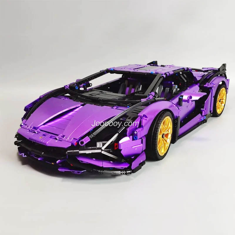 3955PCS Chrome Purple Lamborghini Sian – Joy Bricks