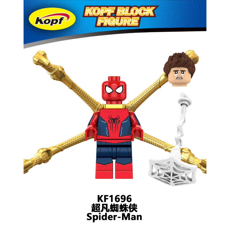 KF6159 Superhero Series Toby Spider-Man Venom Green Goblin Minifigures –  Joy Bricks