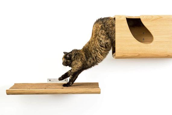 Furst Etagere Design Trono Pour Chat En Bois Massif