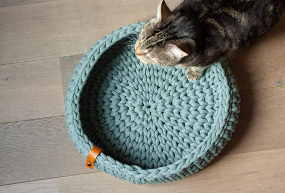 Furst Panier Oslo Tendance Pour Chat Tresse Au Crochet