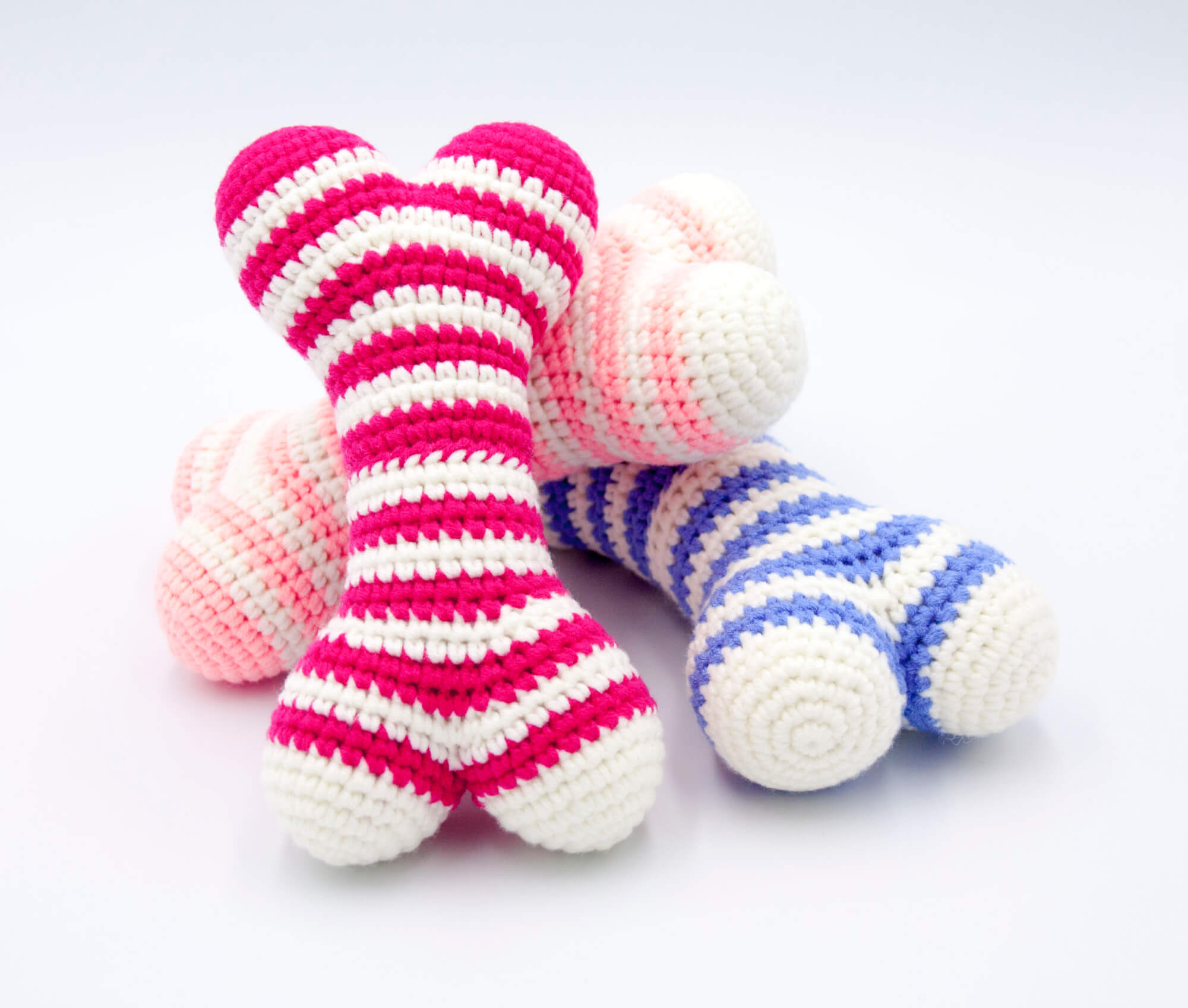 Crochet rose vers le haut