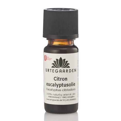 Citroneucalyptusolie ØKO fra Urtegaarden, 10 ml.