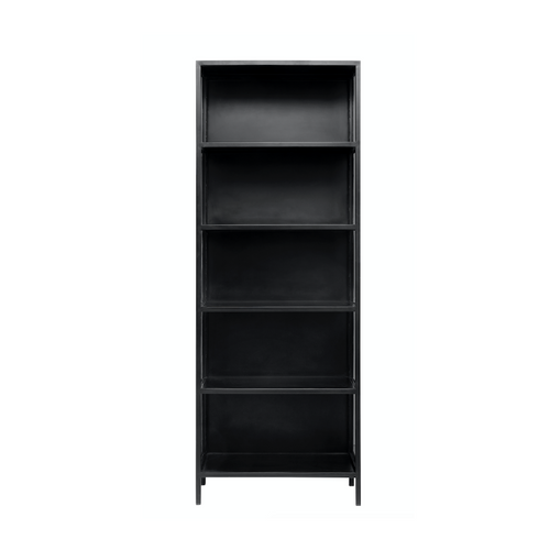 PHOENIX Sort Kabinet Skab fra Nordal, H 214x80x35