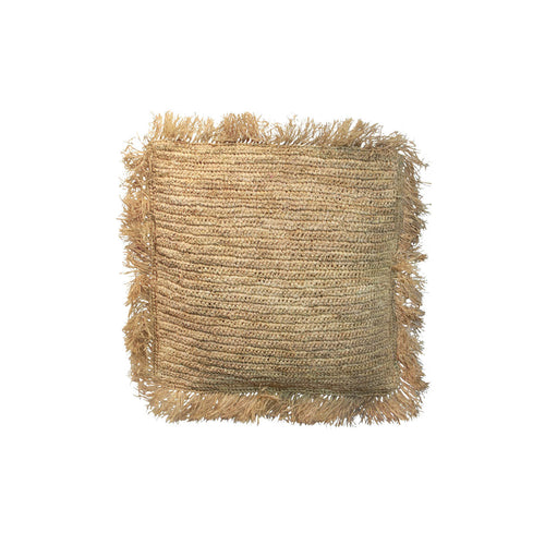 Bazar Bizar The Raffia Pudebetræk - Natural - 40x40