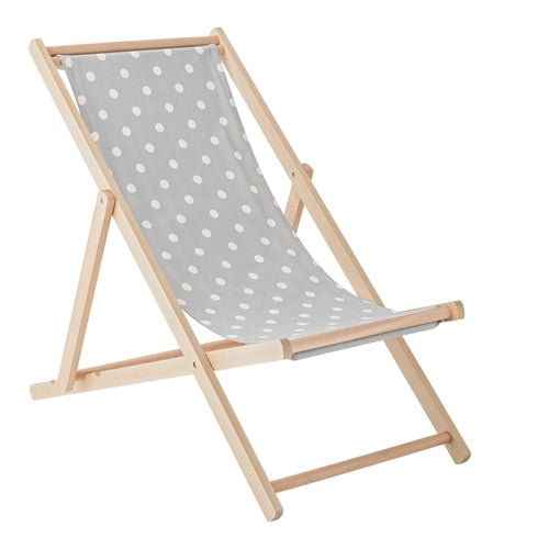 Deck Chair Foldestol fra Bloomingville, Grå/Kit
